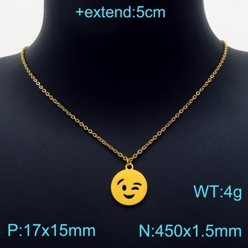 Stainless Steel Necklace KN203218-Z7