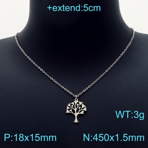 Stainless Steel Necklace KN203235-Z6