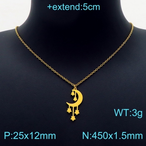 Stainless Steel Necklace KN203215-Z7