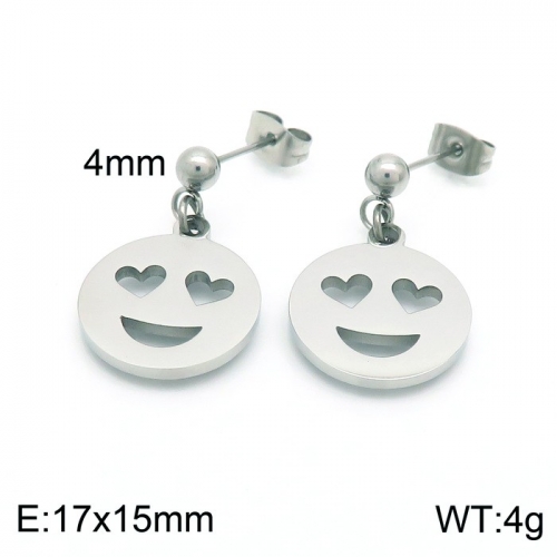 Stainless Steel Earring KE101269-Z8