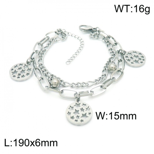 Stainless Steel Bracelet KB153912-Z12