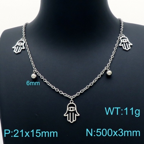 Stainless Steel Necklace KN202607-Z12