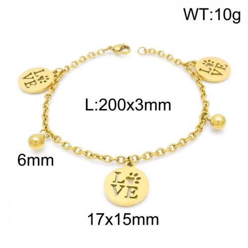 Stainless Steel Bracelet KB152747-Z14