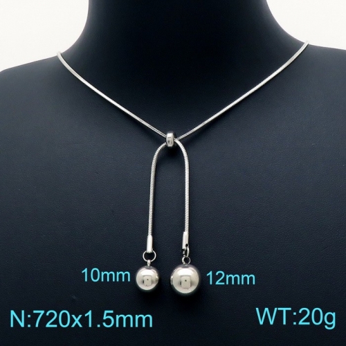 Stainless Steel Necklace KN202603-Z12