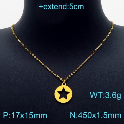 Stainless Steel Necklace KN203209-Z7