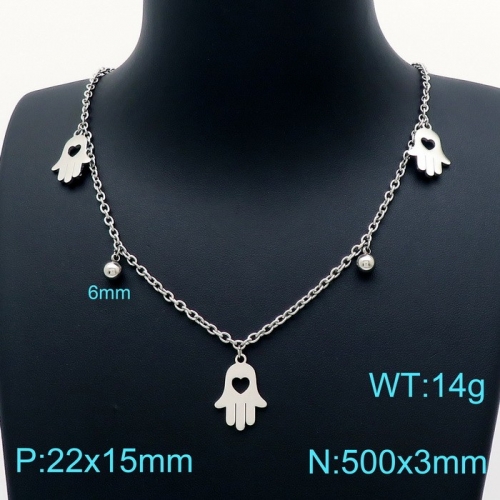 Stainless Steel Necklace KN202611-Z11