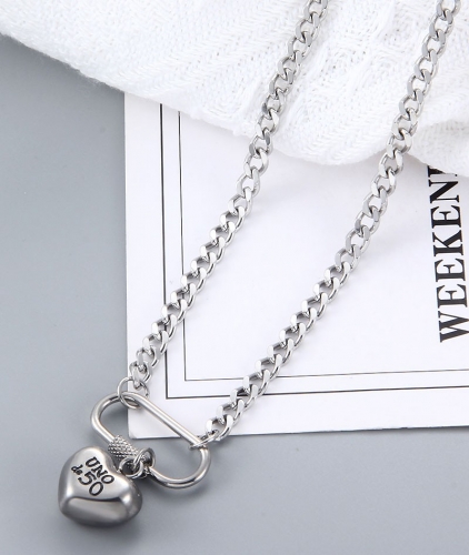 Stainless Steel Uno Necklace UNN005