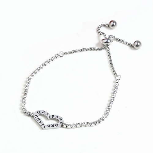 Steel Pandor*a Bracelet TPDB8036-S