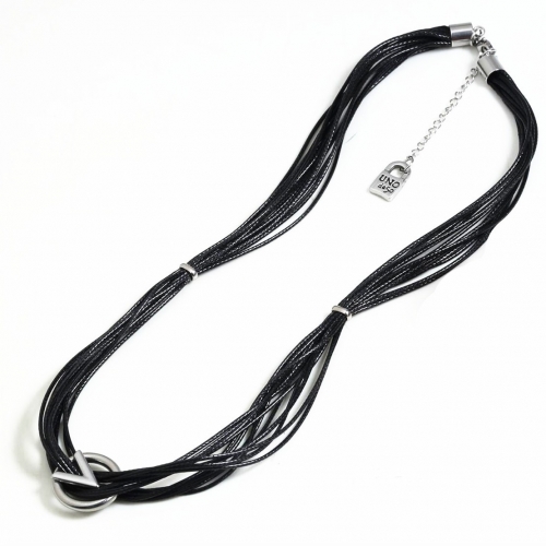 Stainless Steel Uno Necklace TUNN8010-S