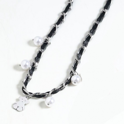 Stainless Steel Tou's Necklace TPCN8021-S