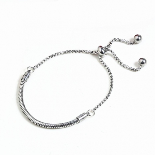 Stainless Steel Pandor'a Bracelet TPDB0036-S