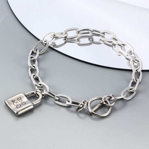 Stainless Steel Uno Bracelet 258