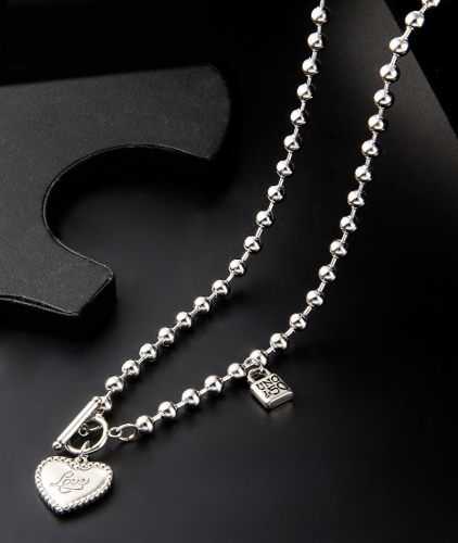 Stainless Steel Uno Necklace 2528