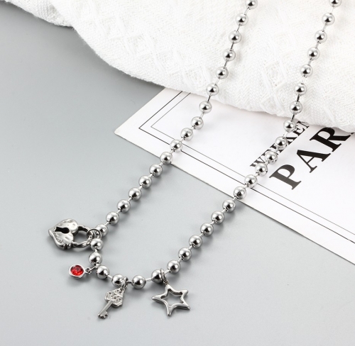 Stainless Steel UNO Necklace UNN22427 (28)