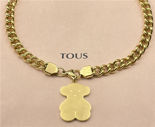 Stainless Steel Tou's Necklace XL-125G