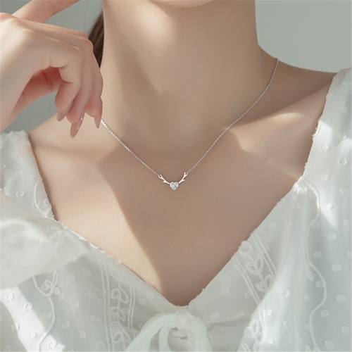 925 Silver Necklace D8906-24