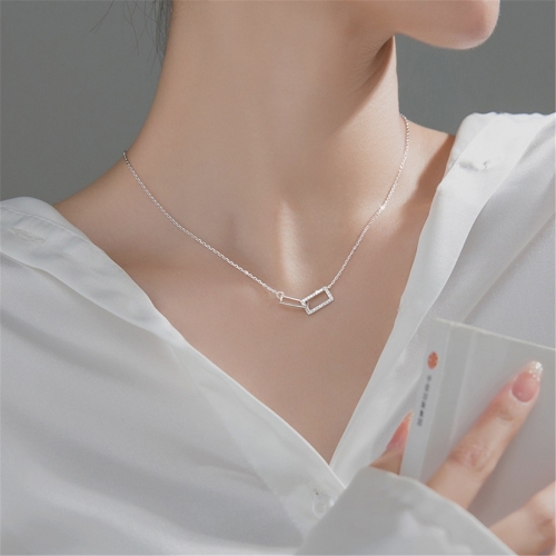 925 Silver Necklace D7755-24 (2)