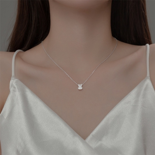 925 Silver Necklace D6382-25 (1)