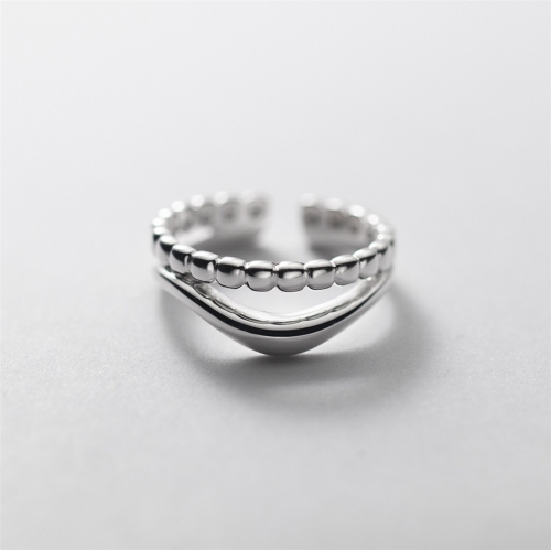 925 Silver Ring R00034-35