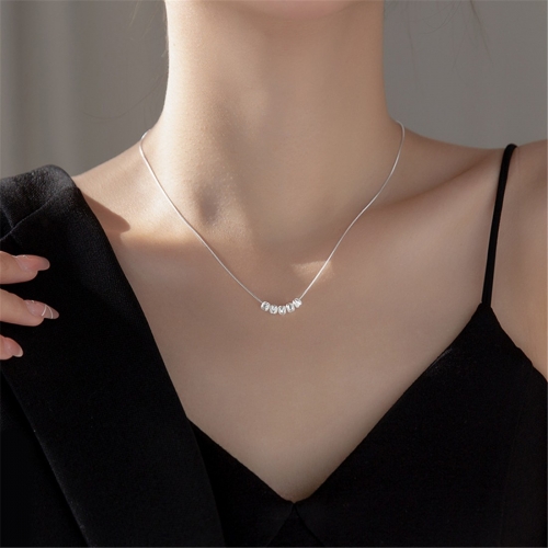 925 Silver Necklace D8939-23 (1)