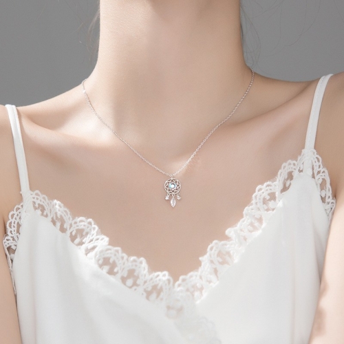 925 Silver Necklace D7357-27