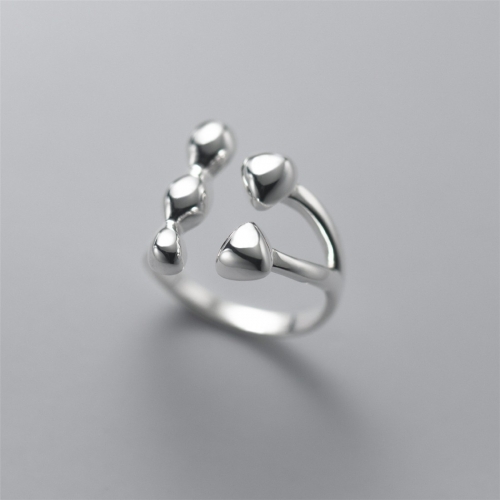 925 Silver Ring R00030-44
