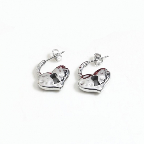 Stainless Steel Uno Earring TUNE0015-S