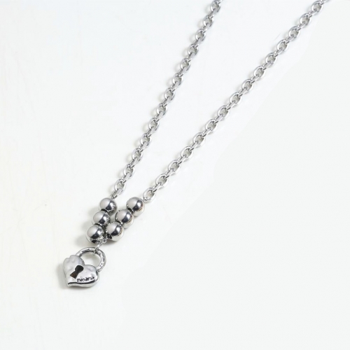 Stainless Steel Uno Necklace TUNN8022-G