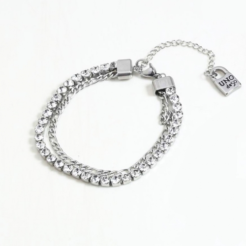 Stainless Steel Uno Bracelet TUNB0202-S