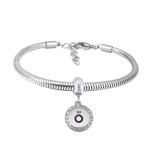 Stainless Steel Pandor'a Bracelet PDB0004 (58)