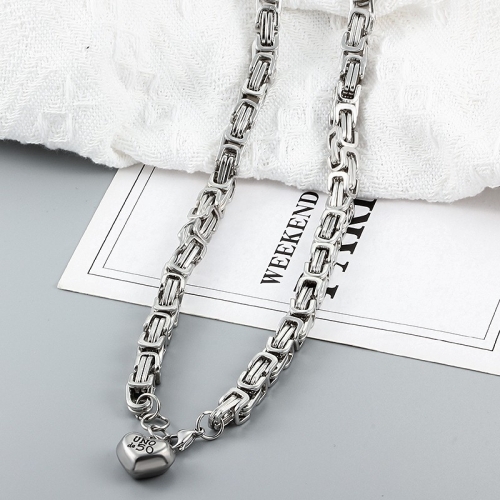 Stainless Steel Uno Necklace  UNN0518 (11)