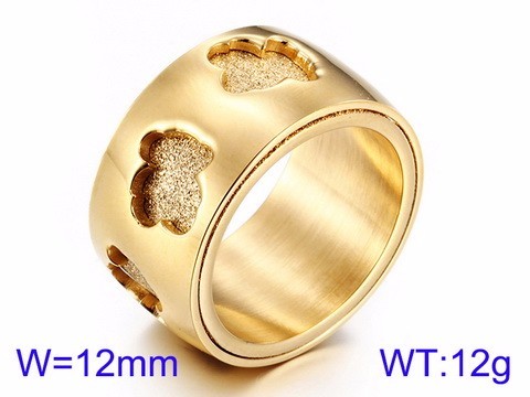 Stainless Steel Tou's Rings KR38940-K