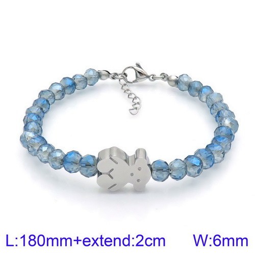 Stainless Steel Tou's Bracelet KB133608-K