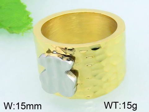 Stainless Steel Tou's Rings KR31914-K