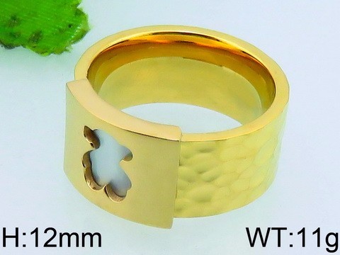 Stainless Steel Tou's Rings KR38199-K