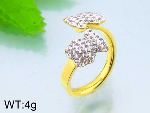 Stainless Steel Tou's Rings KR29940-K