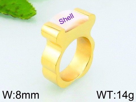 Stainless Steel Tou's Rings KR39509-K