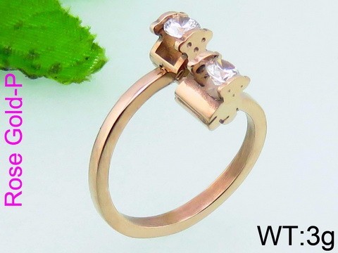 Stainless Steel Tou's Rings KR38217-K