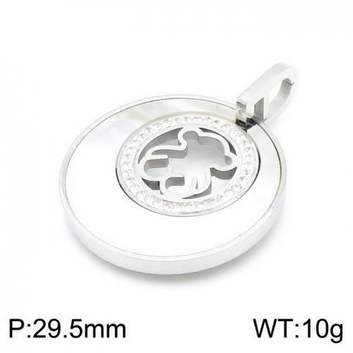 Stainless Steel Tou's Pendant KP97039-KC