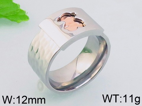 Stainless Steel Tou's Rings KR42955-K