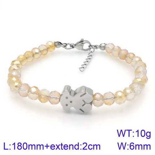 Stainless Steel Tou's Bracelet KB133605-K