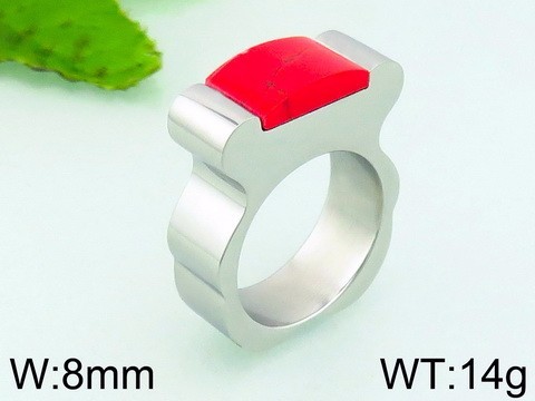 Stainless Steel Tou's Rings KR39508-K