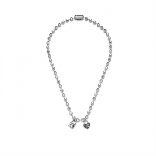 Stainless Steel Uno Necklace  UNTZ2217-10 (1)