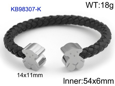 Stainless Steel Tou's Bracelet KB98307-K