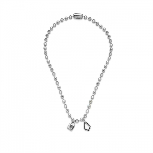 Stainless Steel Uno Necklace  UNTZ2221-12 (2)