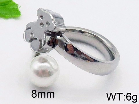 Stainless Steel Tou's Rings KR43078-K