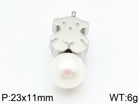 Stainless Steel Tou's Pendant KP81121-KC