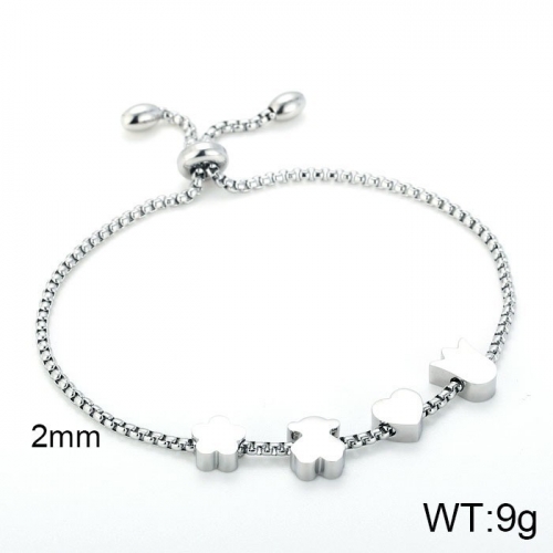 Stainless Steel Tou's Bracelet KB100269-K