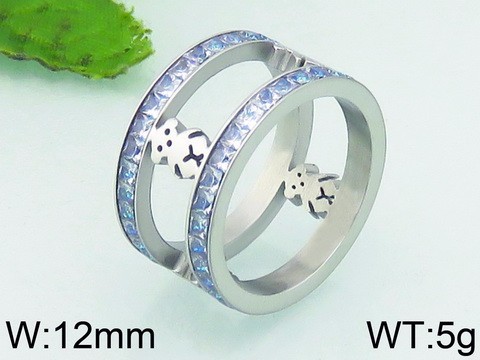 Stainless Steel Tou's Rings KR41290-K