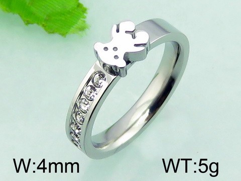 Stainless Steel Tou's Rings KR32251-K